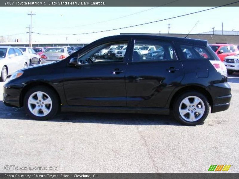 Black Sand Pearl / Dark Charcoal 2007 Toyota Matrix XR