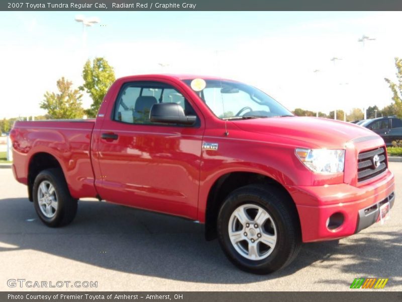  2007 Tundra Regular Cab Radiant Red