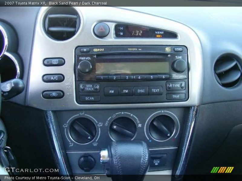 Black Sand Pearl / Dark Charcoal 2007 Toyota Matrix XR