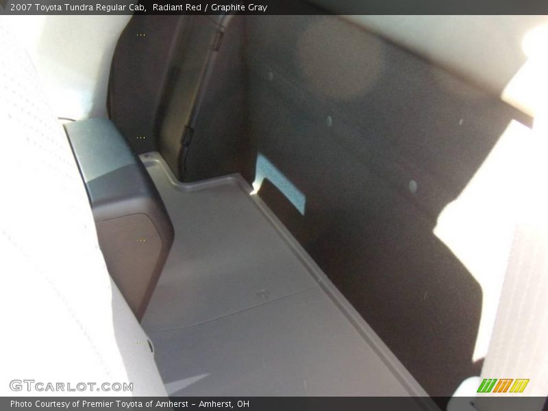 Radiant Red / Graphite Gray 2007 Toyota Tundra Regular Cab