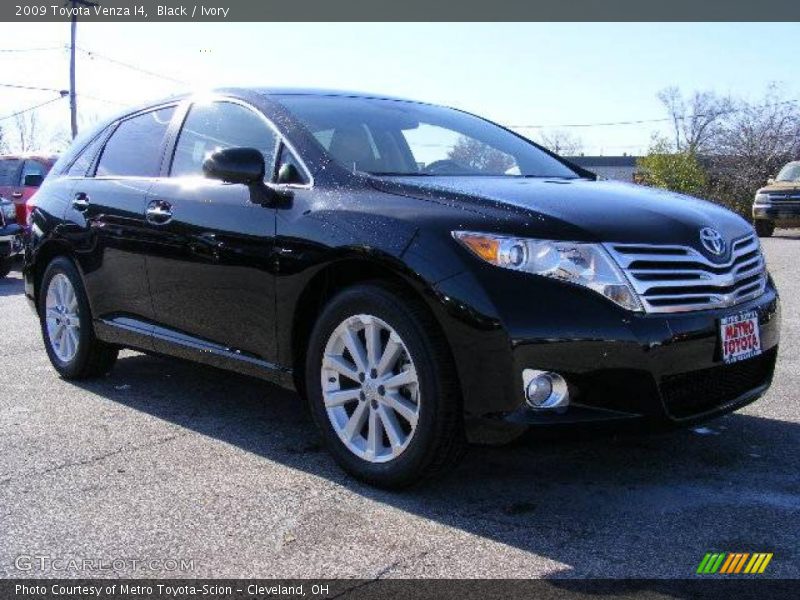 Black / Ivory 2009 Toyota Venza I4
