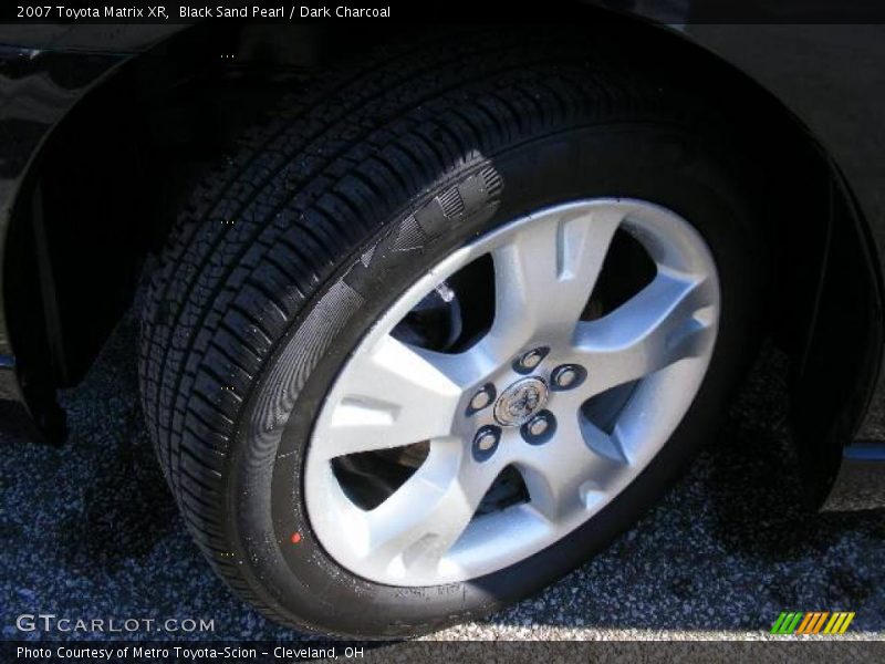Black Sand Pearl / Dark Charcoal 2007 Toyota Matrix XR