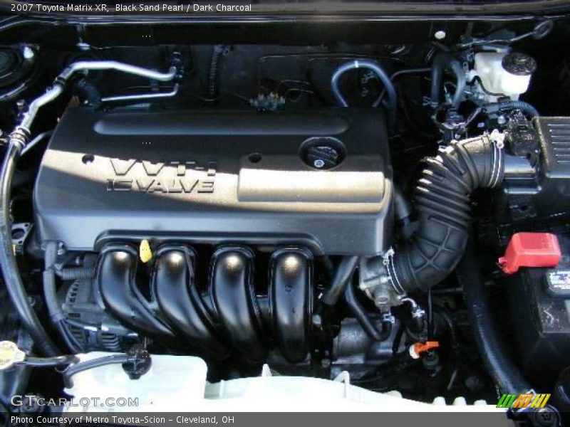 Black Sand Pearl / Dark Charcoal 2007 Toyota Matrix XR