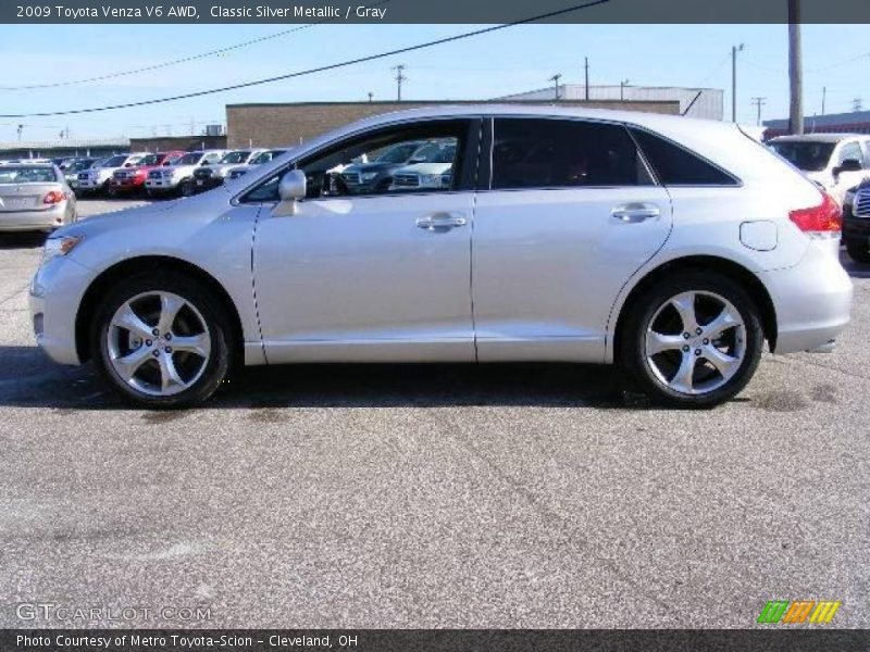 Classic Silver Metallic / Gray 2009 Toyota Venza V6 AWD