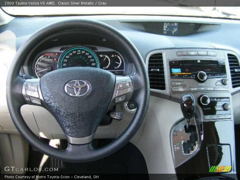 Classic Silver Metallic / Gray 2009 Toyota Venza V6 AWD