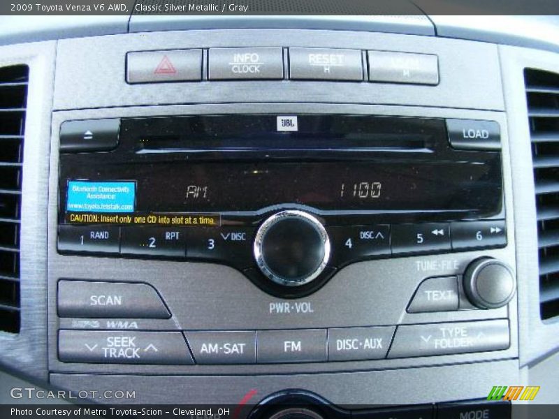Classic Silver Metallic / Gray 2009 Toyota Venza V6 AWD