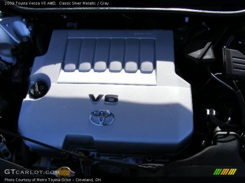 Classic Silver Metallic / Gray 2009 Toyota Venza V6 AWD