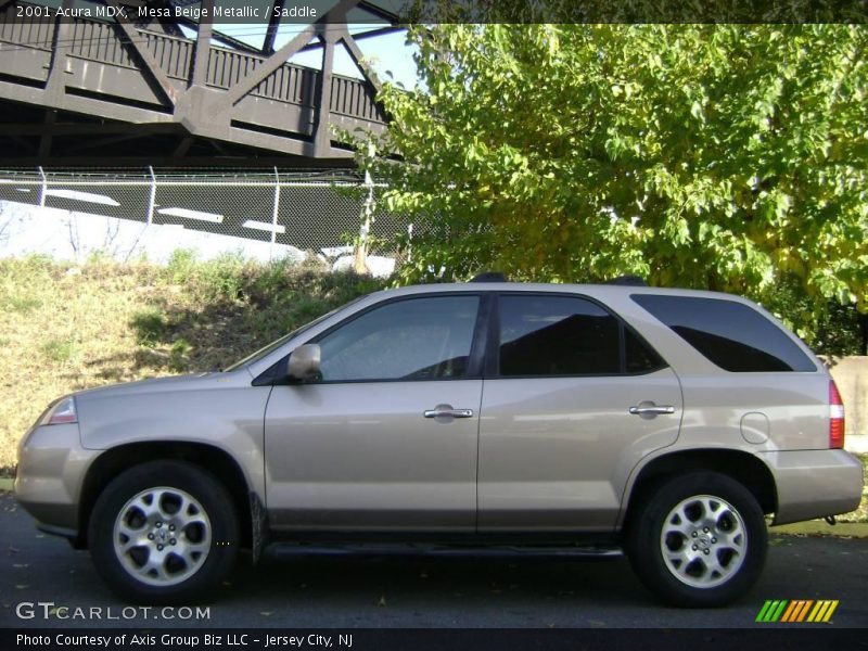 Mesa Beige Metallic / Saddle 2001 Acura MDX