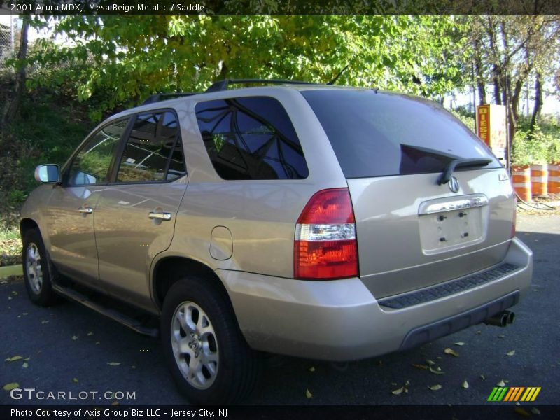 Mesa Beige Metallic / Saddle 2001 Acura MDX