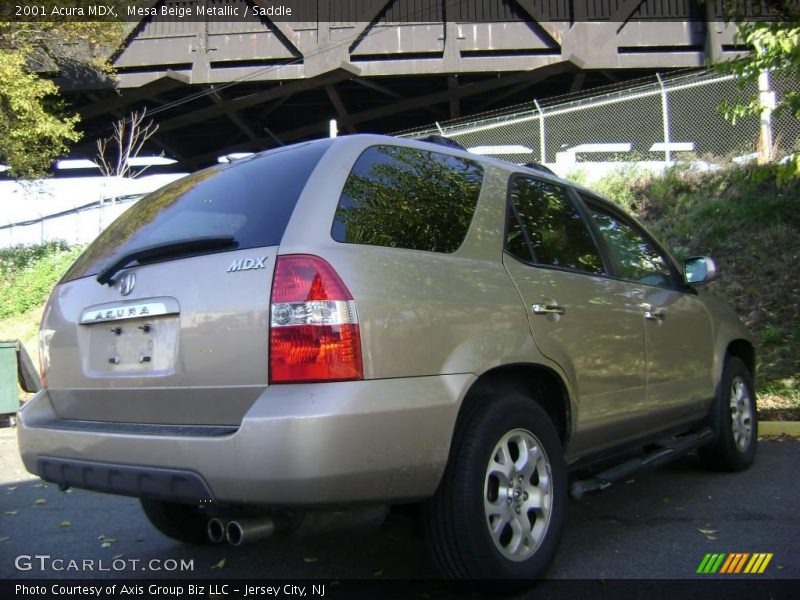 Mesa Beige Metallic / Saddle 2001 Acura MDX