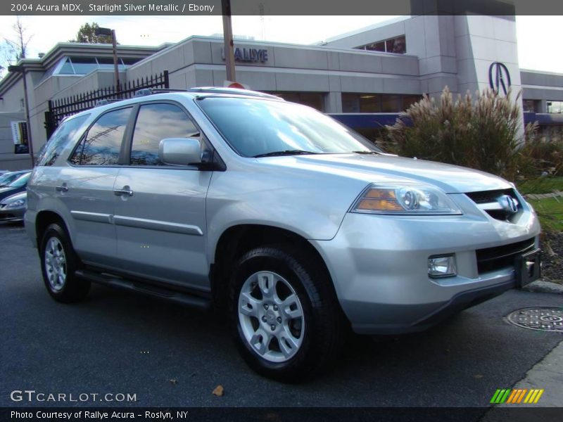 Starlight Silver Metallic / Ebony 2004 Acura MDX