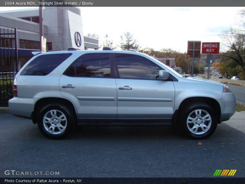 Starlight Silver Metallic / Ebony 2004 Acura MDX