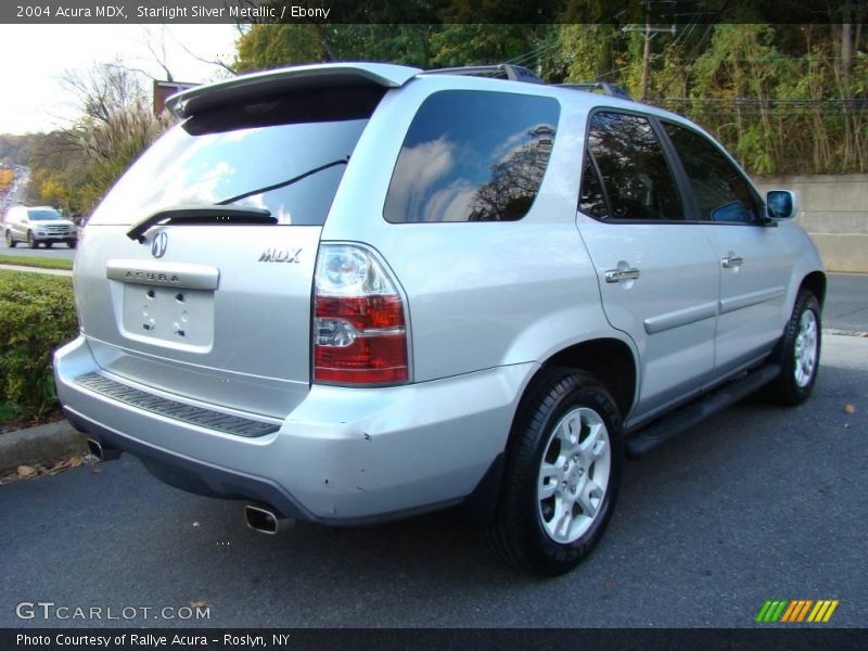 Starlight Silver Metallic / Ebony 2004 Acura MDX