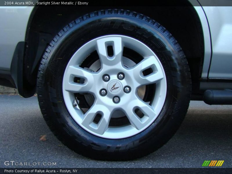Starlight Silver Metallic / Ebony 2004 Acura MDX