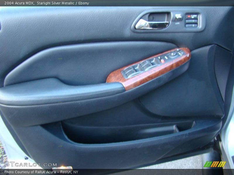 Starlight Silver Metallic / Ebony 2004 Acura MDX