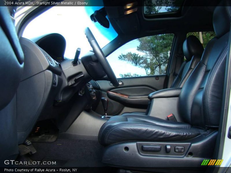 Starlight Silver Metallic / Ebony 2004 Acura MDX