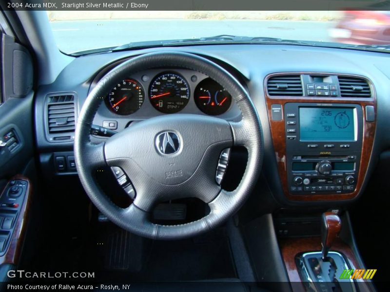 Starlight Silver Metallic / Ebony 2004 Acura MDX