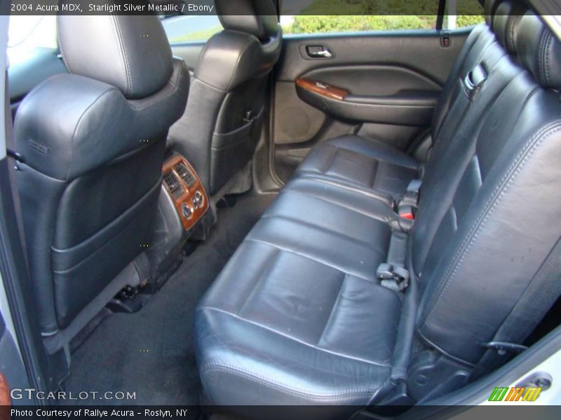 Starlight Silver Metallic / Ebony 2004 Acura MDX