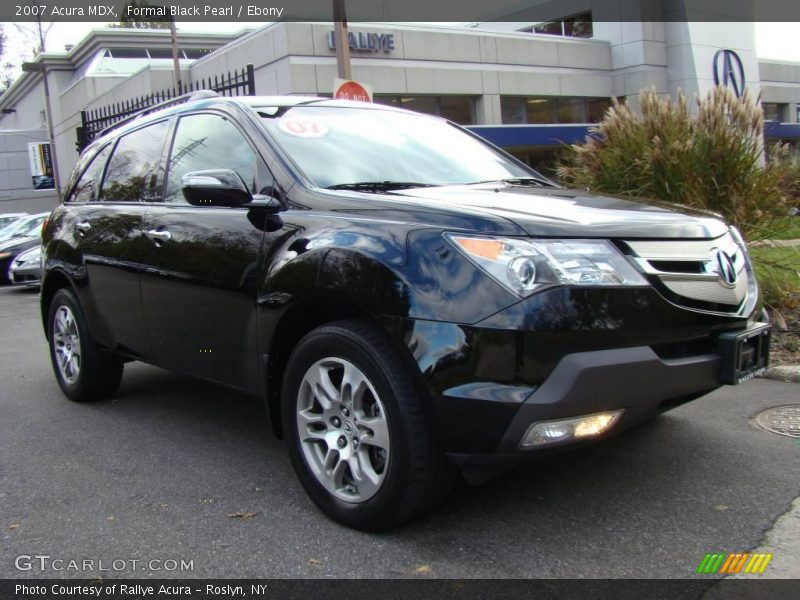 Formal Black Pearl / Ebony 2007 Acura MDX