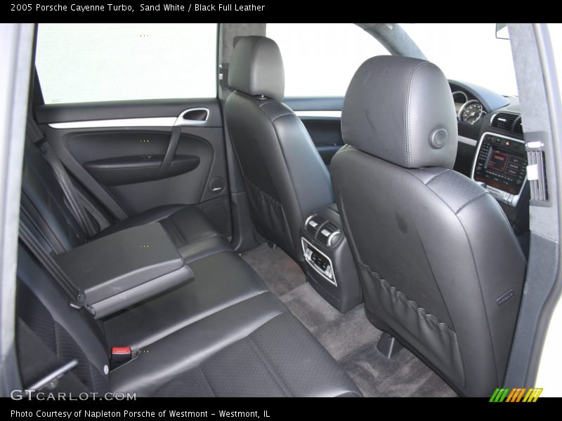 Sand White / Black Full Leather 2005 Porsche Cayenne Turbo