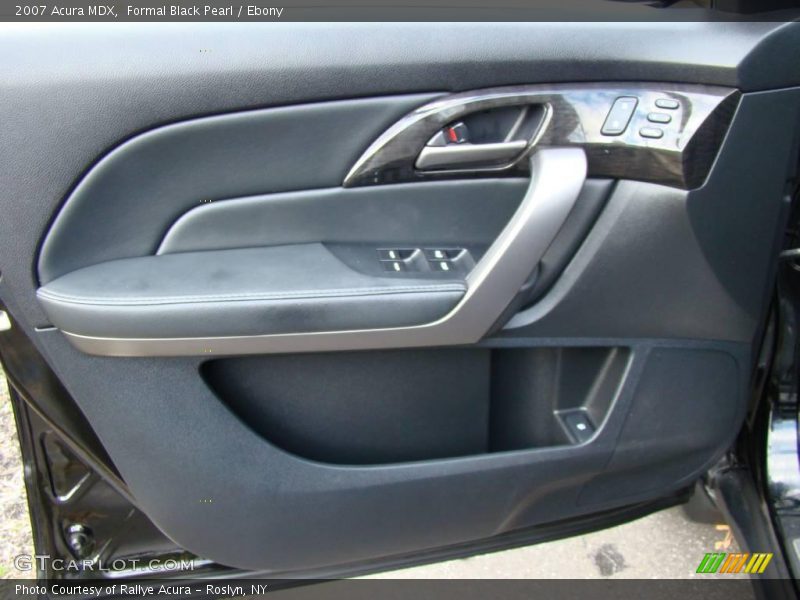 Formal Black Pearl / Ebony 2007 Acura MDX
