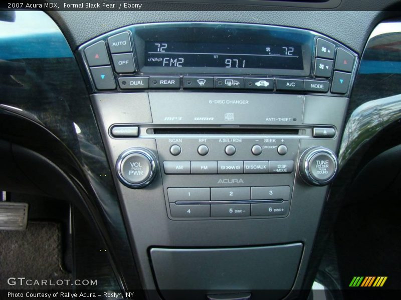 Formal Black Pearl / Ebony 2007 Acura MDX