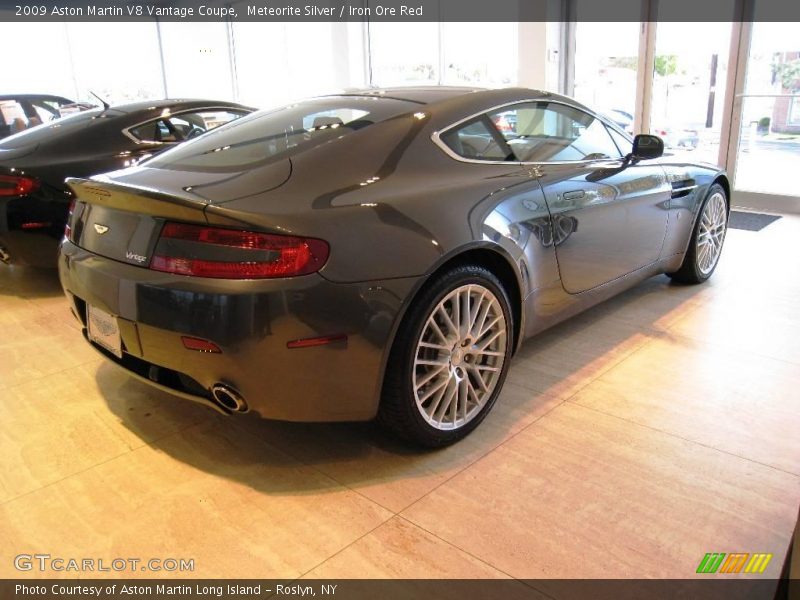 Meteorite Silver / Iron Ore Red 2009 Aston Martin V8 Vantage Coupe
