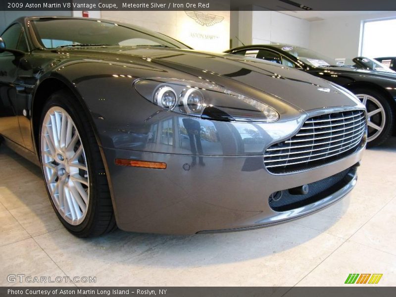 Meteorite Silver / Iron Ore Red 2009 Aston Martin V8 Vantage Coupe