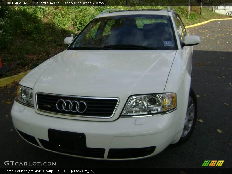 Casablanca White / Onyx 2001 Audi A6 2.8 quattro Avant