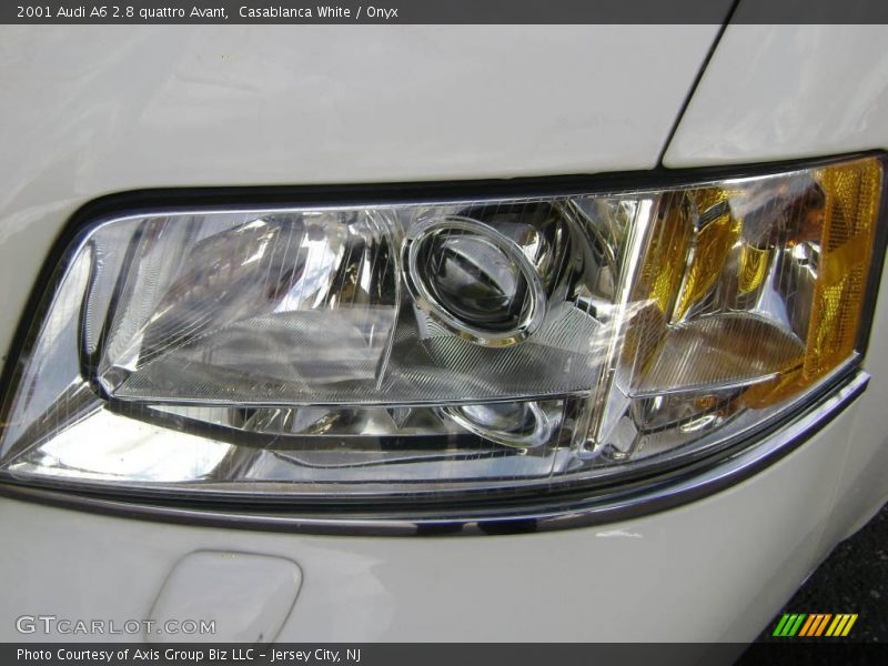 Casablanca White / Onyx 2001 Audi A6 2.8 quattro Avant