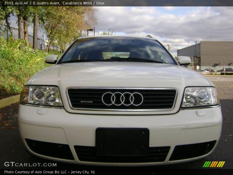 Casablanca White / Onyx 2001 Audi A6 2.8 quattro Avant