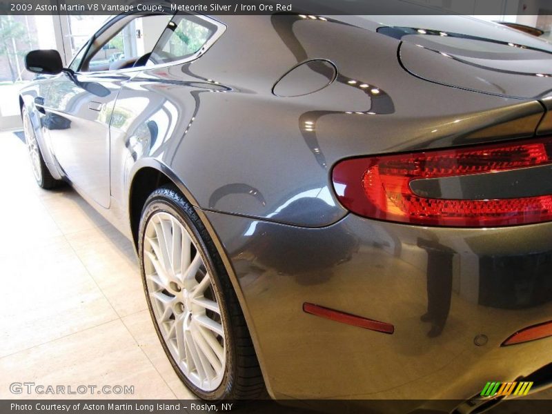 Meteorite Silver / Iron Ore Red 2009 Aston Martin V8 Vantage Coupe