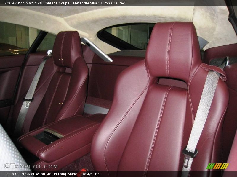 Meteorite Silver / Iron Ore Red 2009 Aston Martin V8 Vantage Coupe