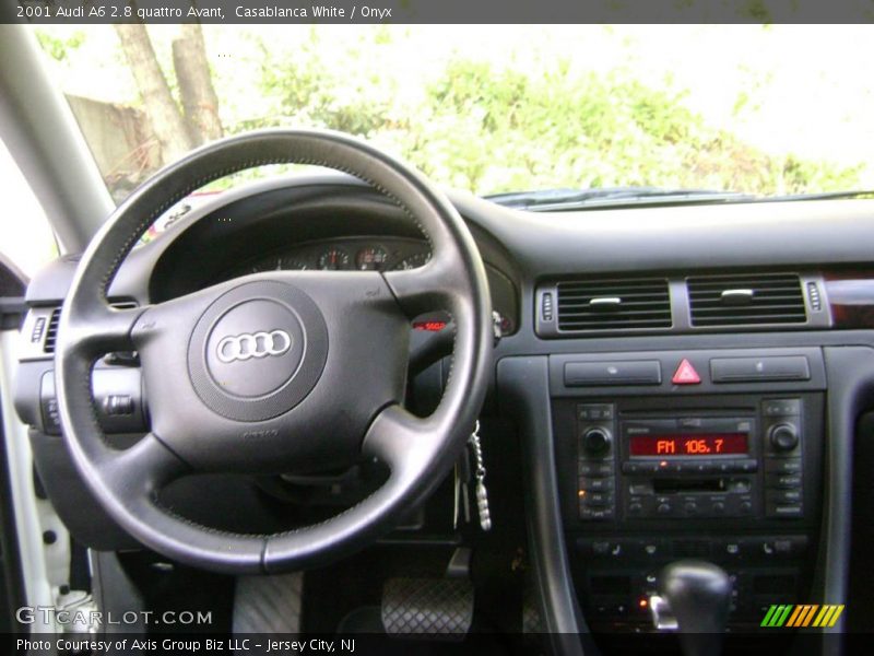Casablanca White / Onyx 2001 Audi A6 2.8 quattro Avant