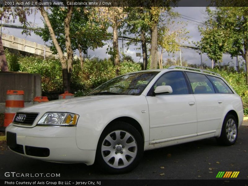 Casablanca White / Onyx 2001 Audi A6 2.8 quattro Avant