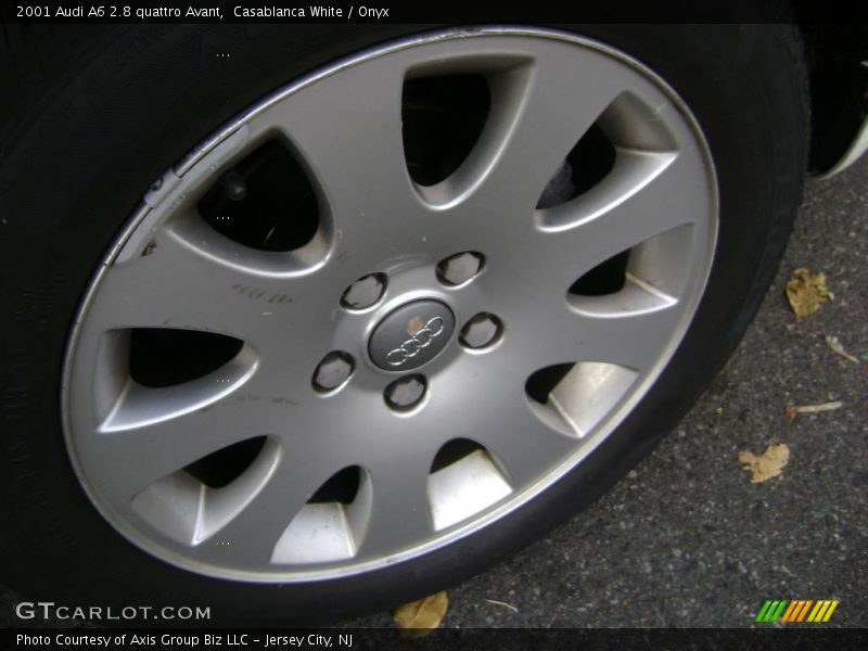 Casablanca White / Onyx 2001 Audi A6 2.8 quattro Avant