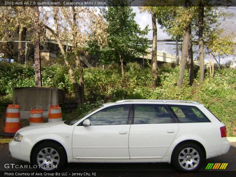 Casablanca White / Onyx 2001 Audi A6 2.8 quattro Avant