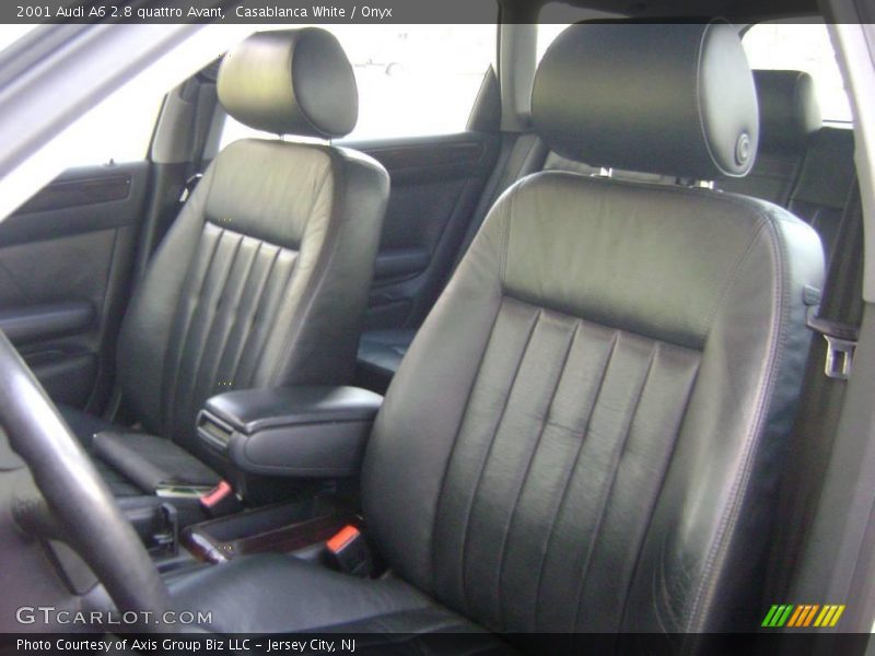 Casablanca White / Onyx 2001 Audi A6 2.8 quattro Avant