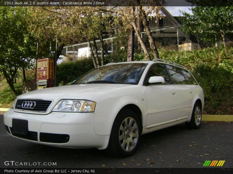 Casablanca White / Onyx 2001 Audi A6 2.8 quattro Avant