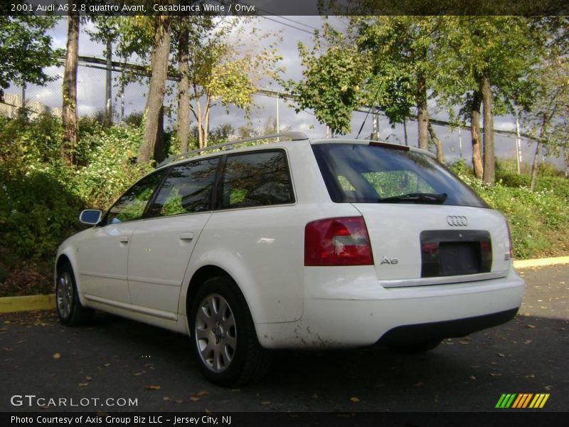 Casablanca White / Onyx 2001 Audi A6 2.8 quattro Avant