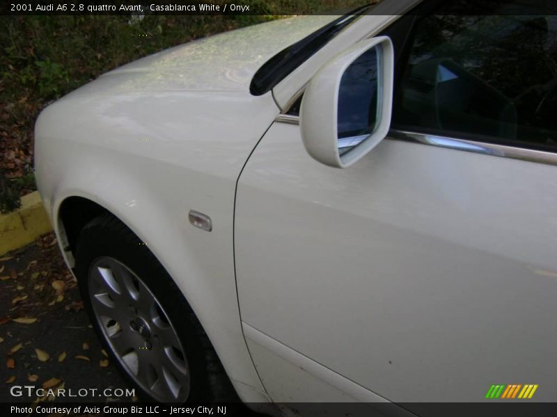 Casablanca White / Onyx 2001 Audi A6 2.8 quattro Avant