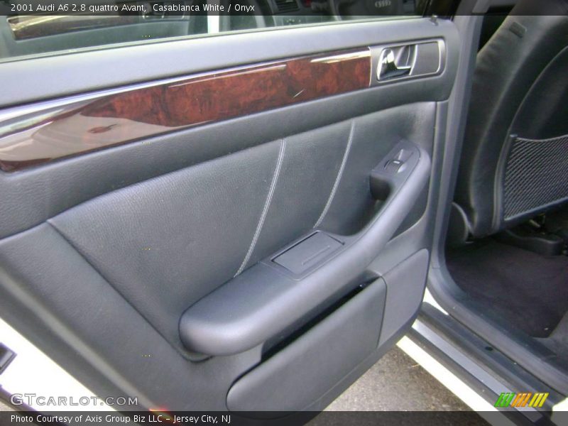 Casablanca White / Onyx 2001 Audi A6 2.8 quattro Avant