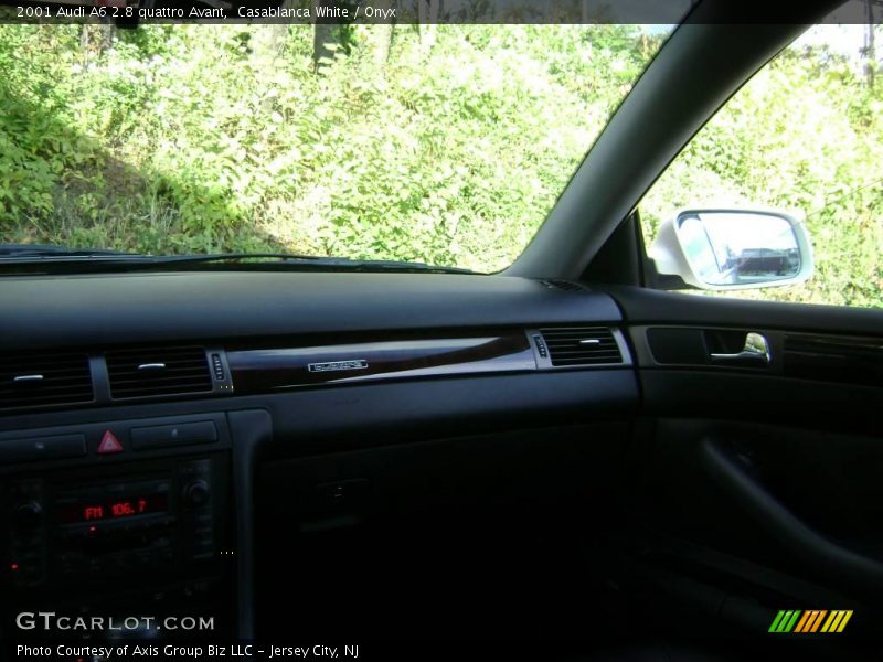 Casablanca White / Onyx 2001 Audi A6 2.8 quattro Avant