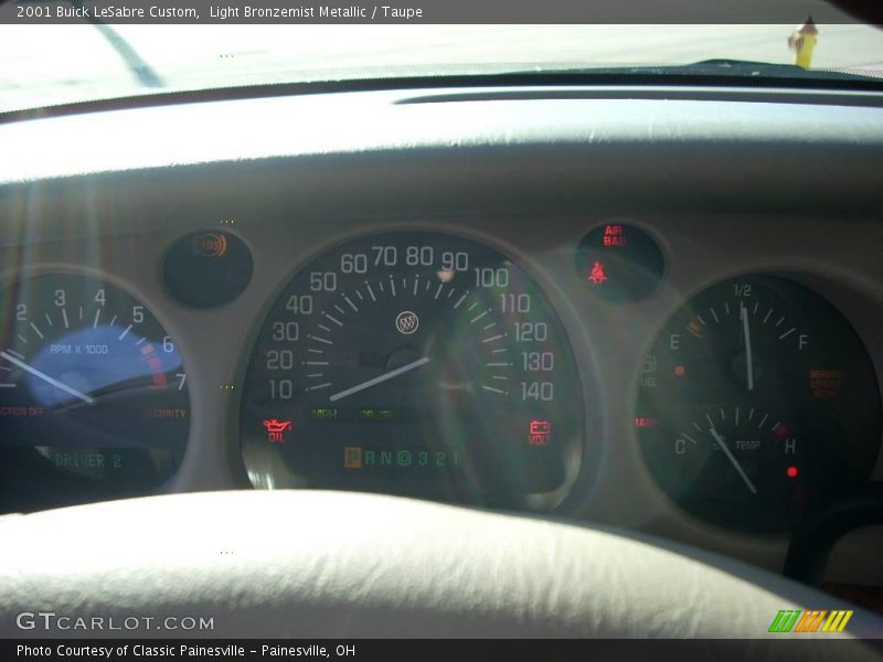 Light Bronzemist Metallic / Taupe 2001 Buick LeSabre Custom