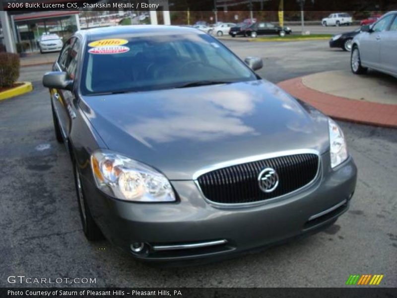 Sharkskin Metallic / Ebony 2006 Buick Lucerne CXS