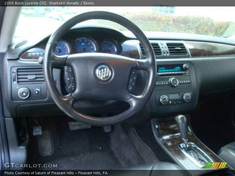 Sharkskin Metallic / Ebony 2006 Buick Lucerne CXS