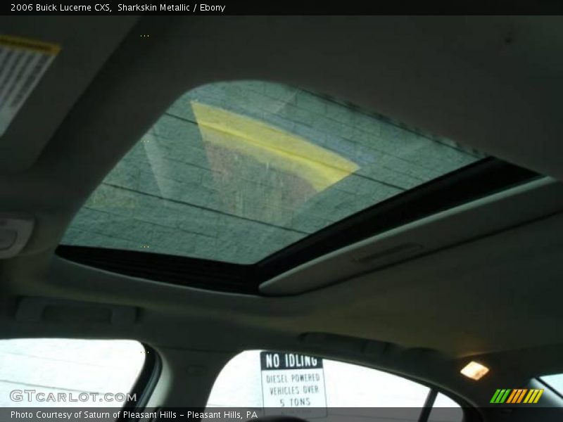 Sharkskin Metallic / Ebony 2006 Buick Lucerne CXS