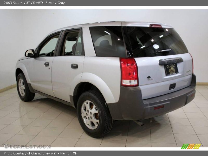 Silver / Gray 2003 Saturn VUE V6 AWD