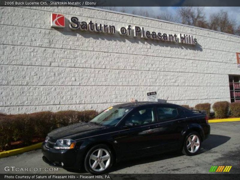 Sharkskin Metallic / Ebony 2006 Buick Lucerne CXS