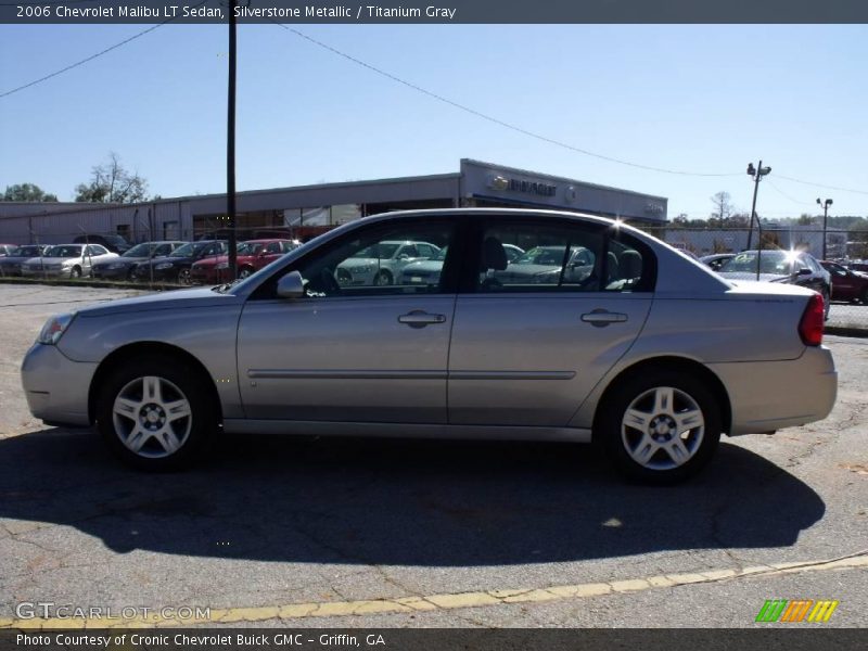 Silverstone Metallic / Titanium Gray 2006 Chevrolet Malibu LT Sedan